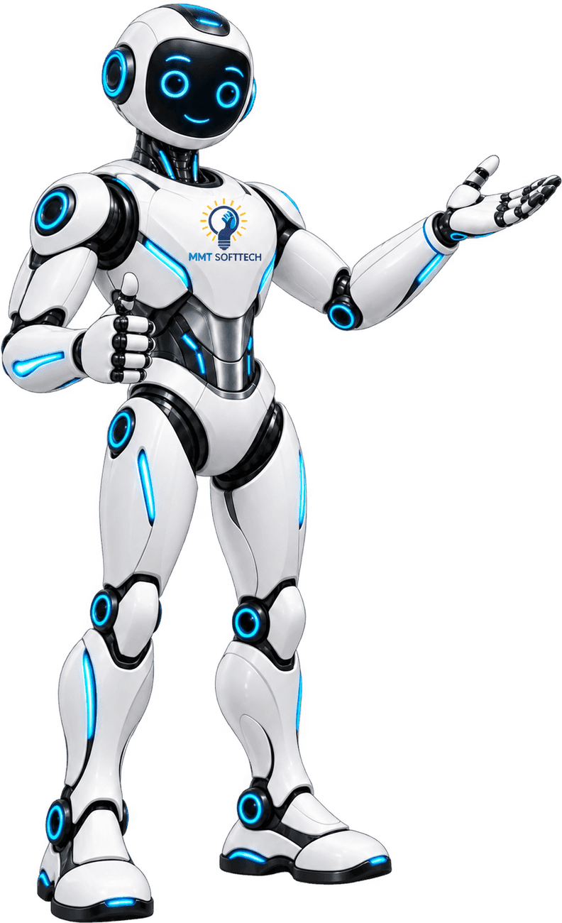 MMT SOFTTECH robot mascot